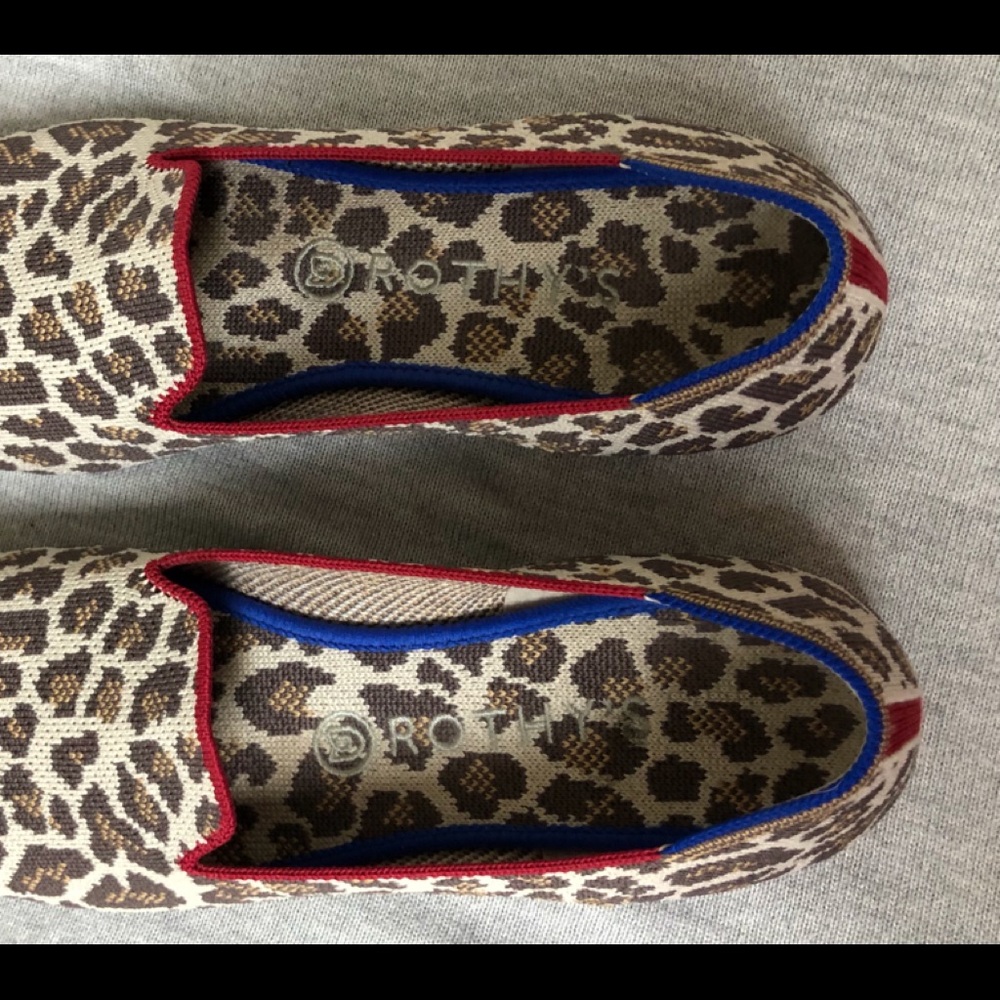 Rothy’s loafer Mocha Spot 9.5